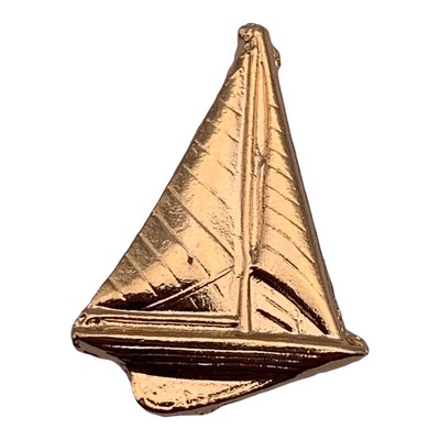 Stock Sailboat Lapel Pin