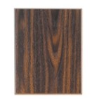 Walnut Finish Recognition Plaque w/Brass Plate (10 1/2"x 13")