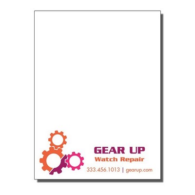 Full-Color Notepads - 100 Sheets (3" x 4")