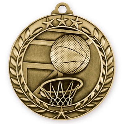 3D Sports & Academic Medal/Basketball