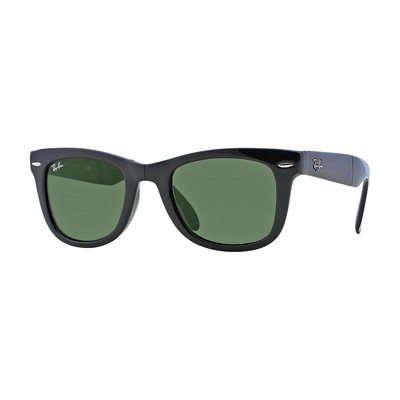 Ray-Ban® Black Wayfarer Folding Classic Sunglasses