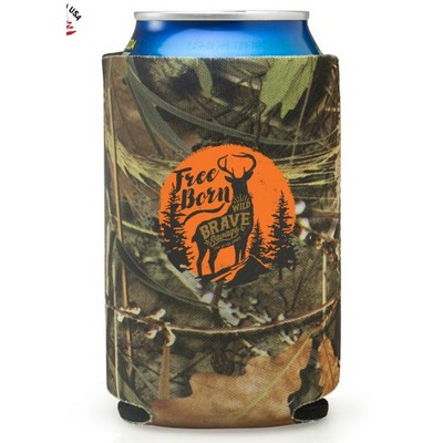 Camouflage Hunting Can Cooler Insulator