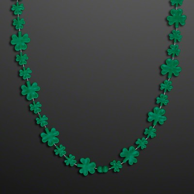 Lil' Shamrock Beads for St. Patty's Day (NON-Light Up) - BLANK