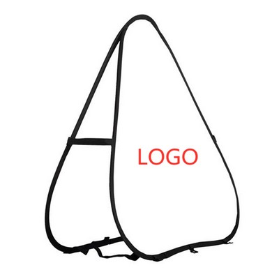 40" Double-Sided Triangle Pop-Up Display Banner