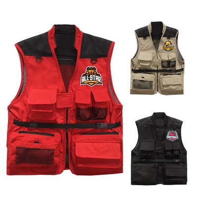 Photography Fishing Vest with Pockets