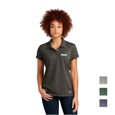New Era Women's Slub Twist Embroidered Polo