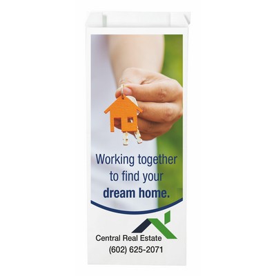 Digital Full Color 1-Sided Merchant Paper Bag with Gusset (5"x12"x2")