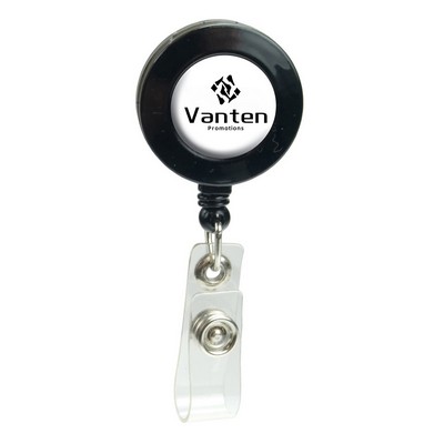 Retractable Round Badge Holder