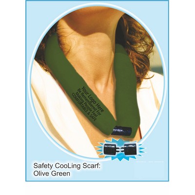 Sage Green CooLooP Active Water Scarf