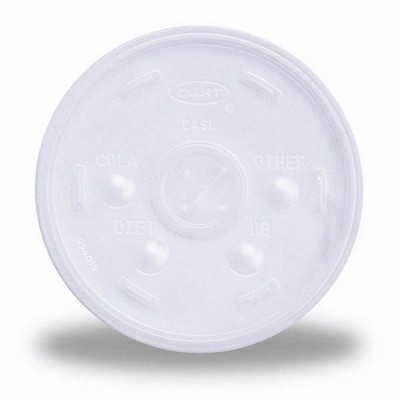 12 Oz. Foam Cup Straw-Slotted Lid