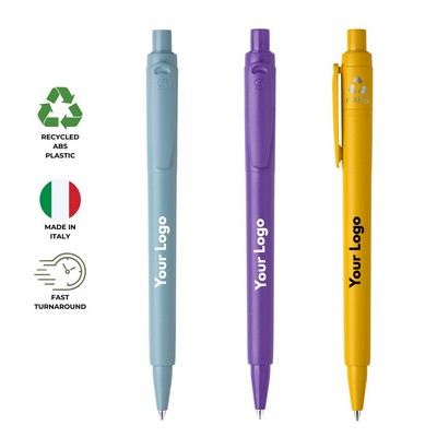 Lucca Tour Recycled ABS Plastic Pen Made in Italy