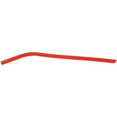 10" Red Silicone Straw