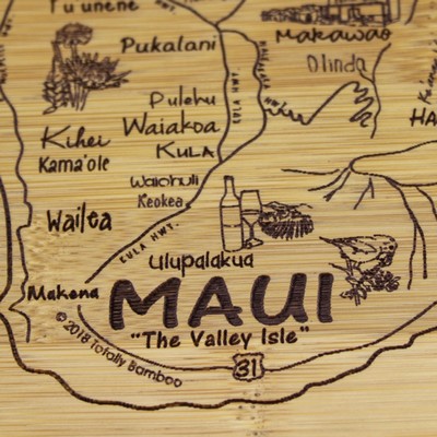 A Slice of Life Maui Serving & Cutting Board