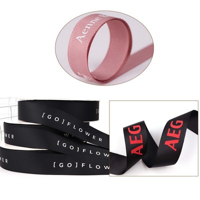 Grosgrain Silkscreen Roll Ribbon 100 Yards - 5/8"W