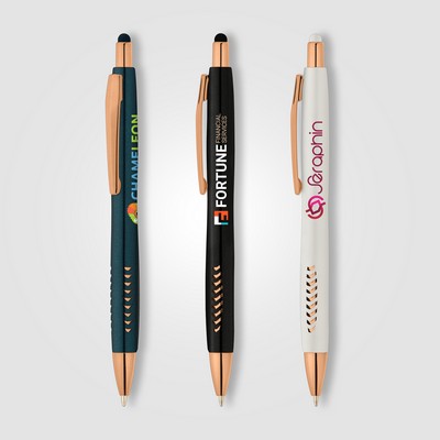 Avalon Pearl Rose Gold Stylus Pen - Full-Color Inkjet