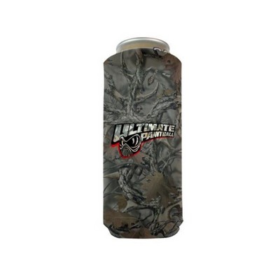 Full Color Slim Foam Can Cooler, 24 oz.