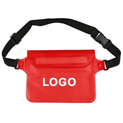 Clear Waterproof PVC Fanny Pack