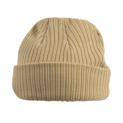 Custom Made Ribbed Toboggan Cap