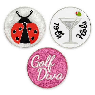 Golf Diva Ball Marker Set