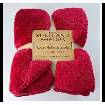 Shetland Sherpa Blanket