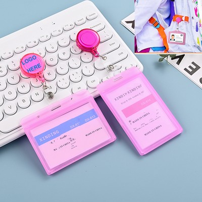 Translucent Color Badge Holders