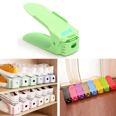 Adjustable Rack Plastic Shoes Storage Organizer