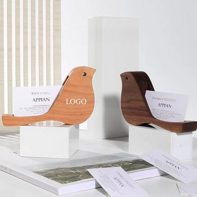 Small Bird Shape Business Card Case