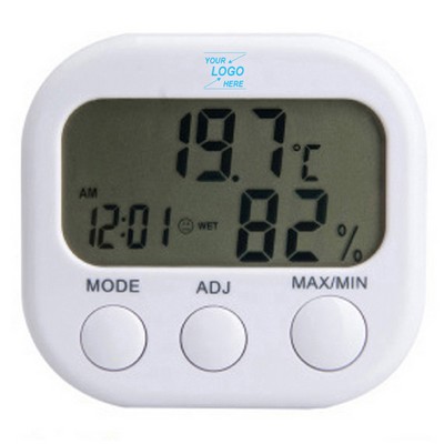 Smart Digital Thermometer and Alarm Clock
