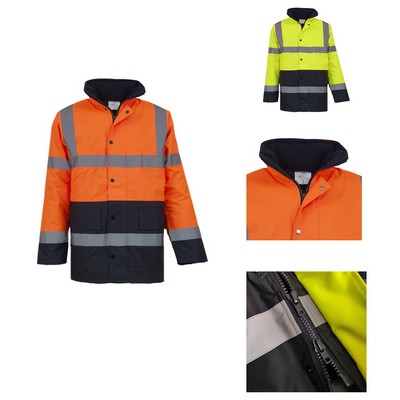 300D Oxford Fabric Reflective Jacket