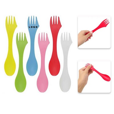 Plastic Sporks 3" 1 Travel Fork