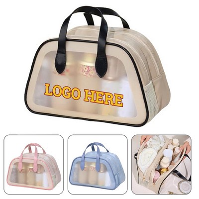 Dry & Wet Separated Cosmetics Bag