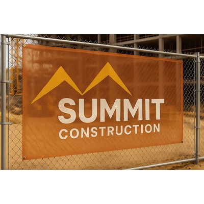 6' x 5' Poly Mesh Banner (Full Color Digital Print)