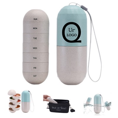 7 Day Pill Cases Box