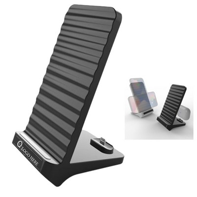 2-in-1 Mobile Phone Stand w/ Wireless Fast Charging