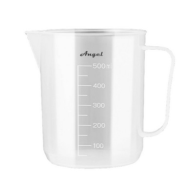 Transparent Plastic graduated measuring Jug of 500ml