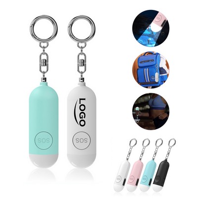 Rechargeable Personal Safety Alarm with SOS Function