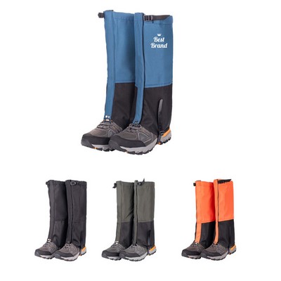 Outdoor Hiking Waterproof Leg Gaiters Set