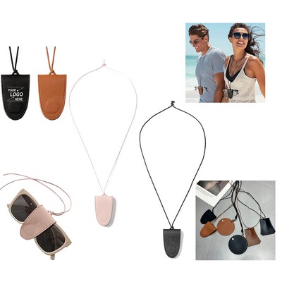 Magnetic Sunglasses Holder Clip with Chain