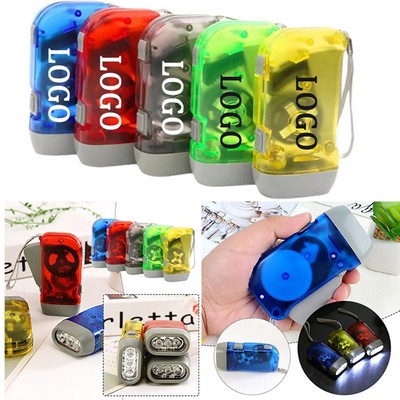 Hand Crank Emergency Flashlights