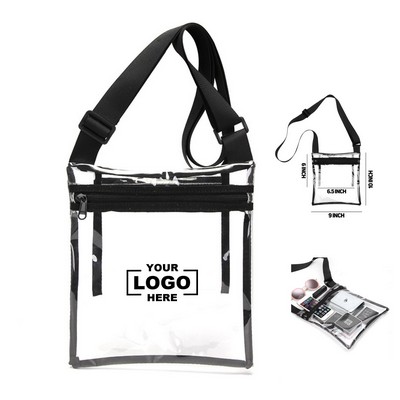 Clear Approved Crossbody Bag.