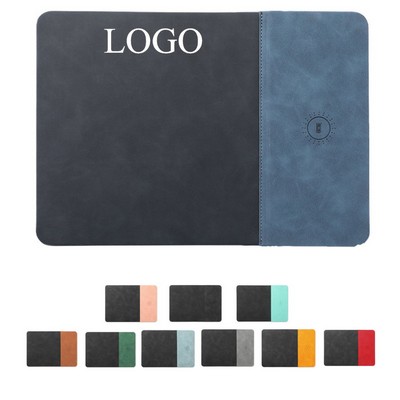 Multi Function 15W Fast Charging Large Wireless Charger Gaming Mouse Mat For Multiple Devices