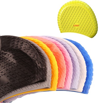 Aquaease Deluxe Silicone Swim Cap