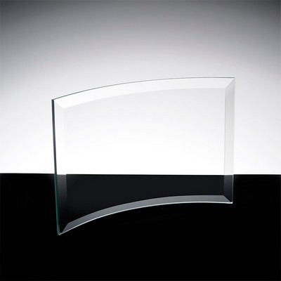 Curved Crescent Award (4"x6"x3/16")