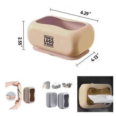 Silicone Suction Cup Tissue Box