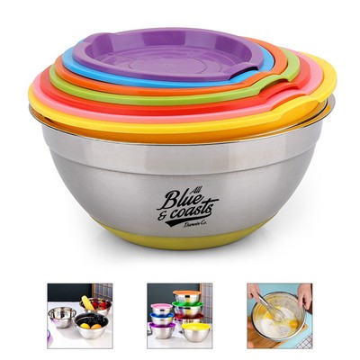 Stainless Steel Salad Bowl Set