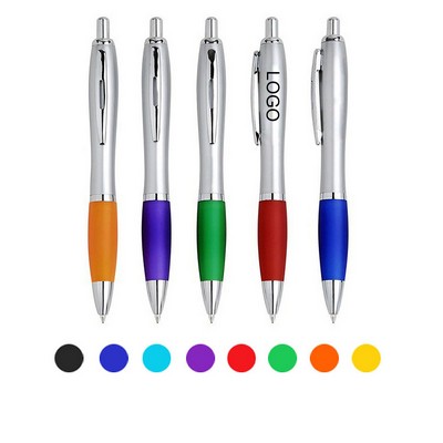 Retractable Metal Ballpoint Pens