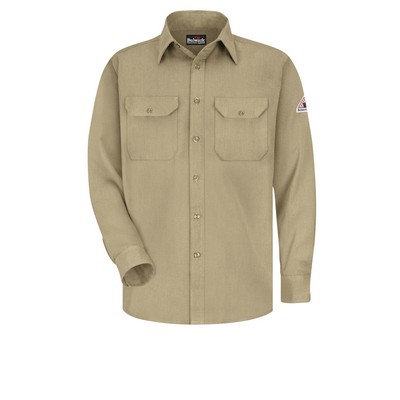 Bulwark - Uniform Shirt - 5.8 Oz Dress Uniform Shirt - Khaki