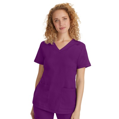 Healing Hands - HH Purple Label - Women's Functional Twill Tape Top