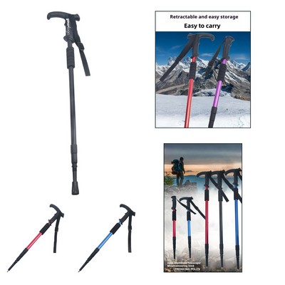 Retractable Outdoor Aluminum Alloy Walking Stick