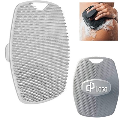 Premium Soft Silicone Body Brush W/ Handle